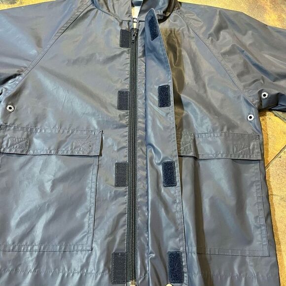 Old Navy Kids Navy Rain Coat XXS - Picture 6 of 9